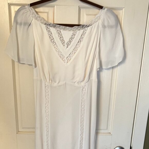 Reformation Ivory Midi Dress - Picture 2 of 3